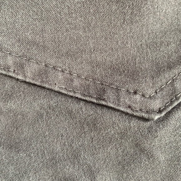 Scarlet Boulevard Dark Gray Skinny Jeans - Picture 6 of 7